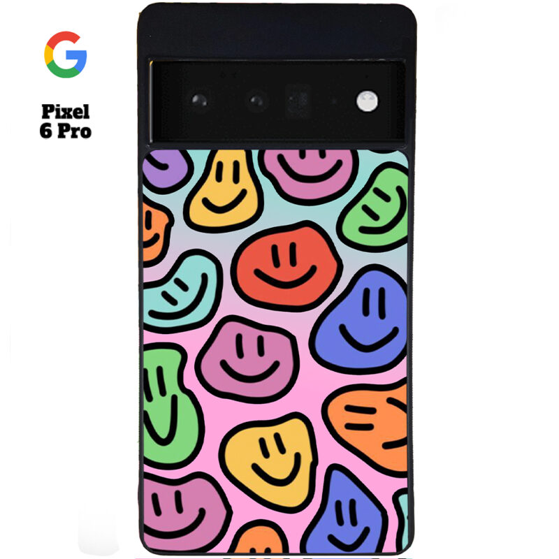 Smily Face Phone Case Google Pixel 6 Pro Phone Case Cover