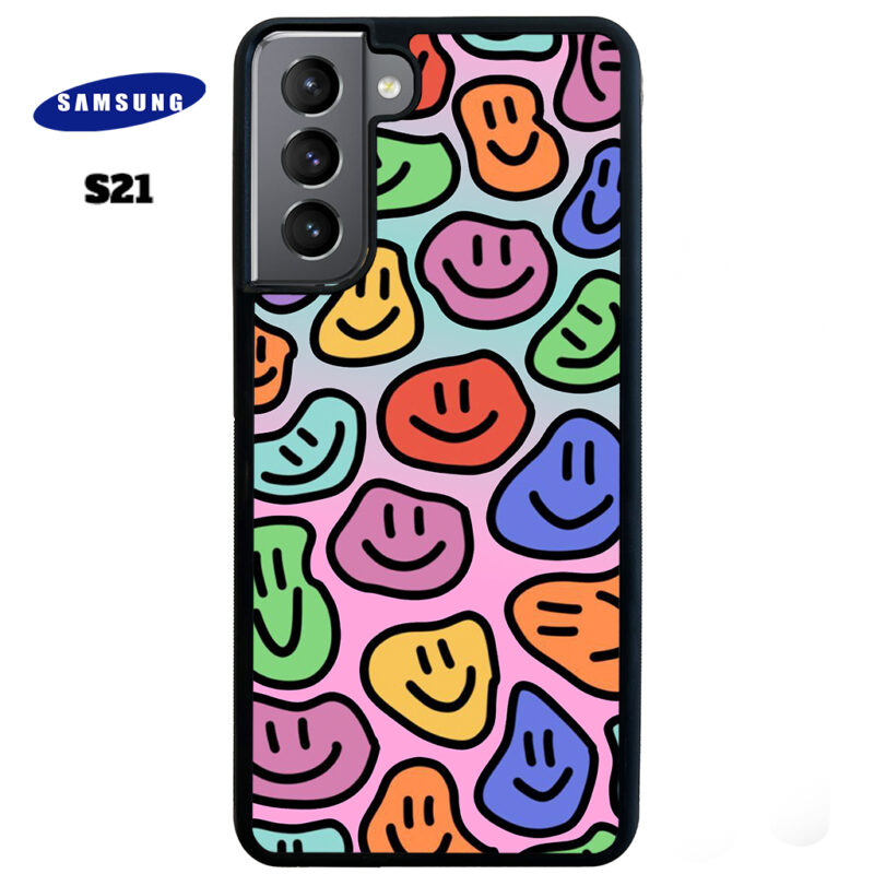 Smily Face Phone Case Samsung Galaxy S21 Phone Case Cover