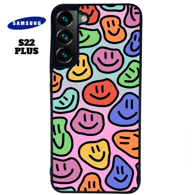 Smily Face Phone Case Samsung Galaxy S22 Plus Phone Case Cover