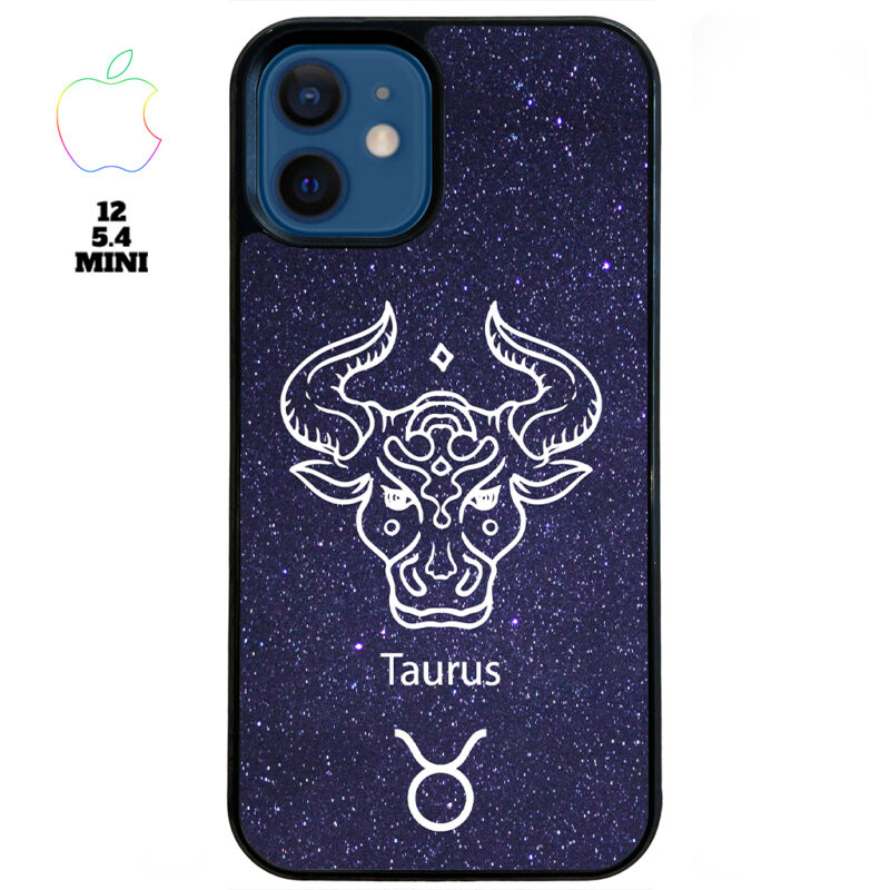 Taurus Zodiac Stars Apple iPhone Case Apple iPhone 12 5 4 Mini Phone Case Phone Case Cover