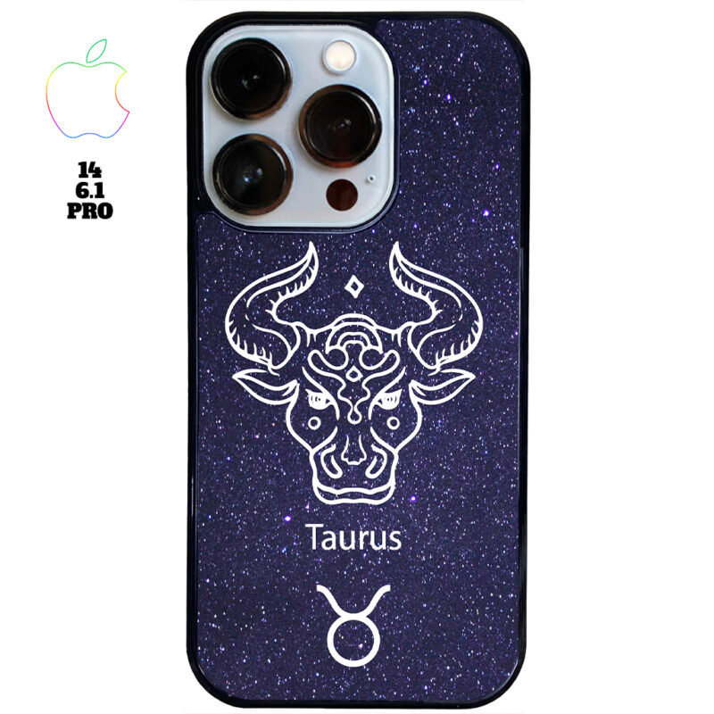 Taurus Zodiac Stars Apple iPhone Case Apple iPhone 14 6.1 Pro Phone Case Phone Case Cover