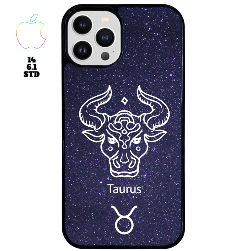 Taurus Zodiac Stars Apple iPhone Case Apple iPhone 14 6.1 STD Phone Case Phone Case Cover