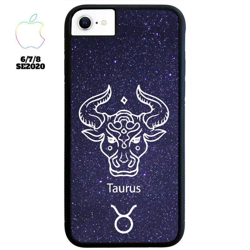 Taurus Zodiac Stars Apple iPhone Case Apple iPhone 6 7 8 SE 2020 Phone Case Phone Case Cover