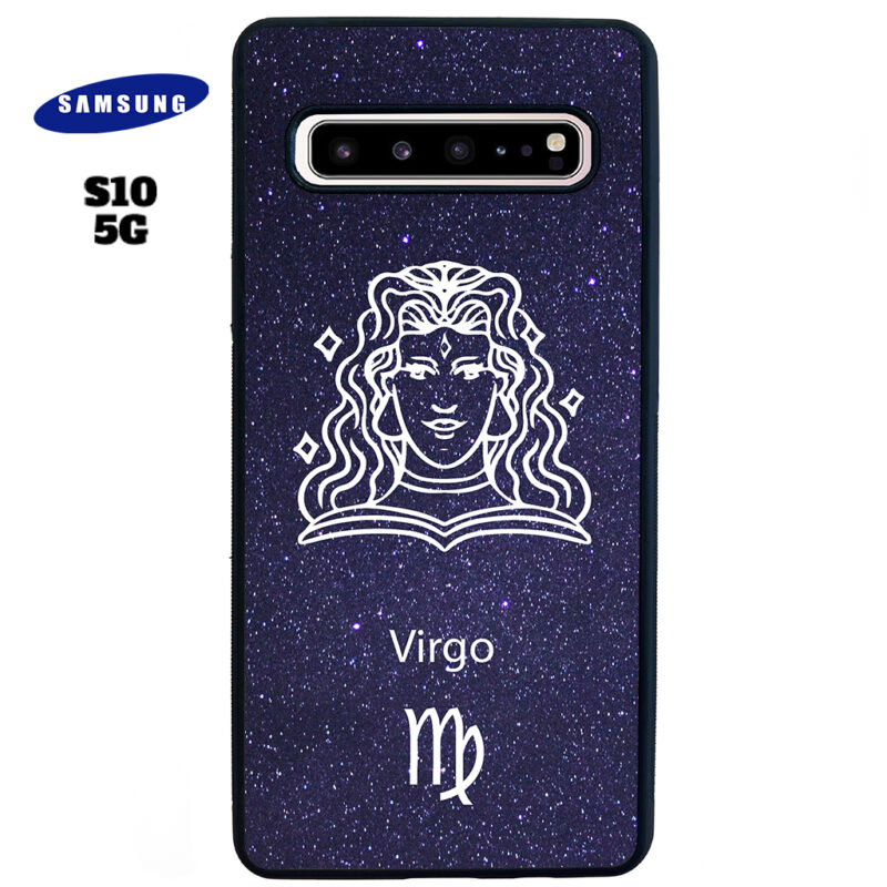 Virgo Zodiac Stars Phone Case Samsung Galaxy S10 5G Phone Case Cover
