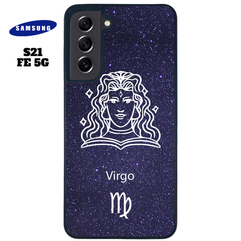 Virgo Zodiac Stars Phone Case Samsung Galaxy S21 FE 5G Phone Case Cover