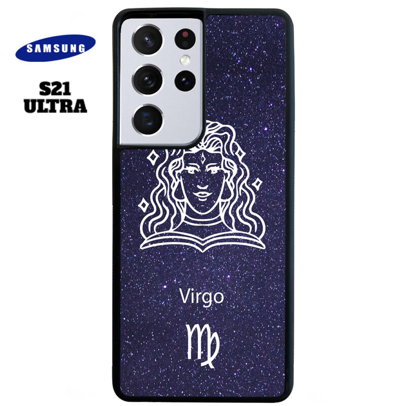 Virgo Zodiac Stars Phone Case Samsung Galaxy S21 Ultra Phone Case Cover